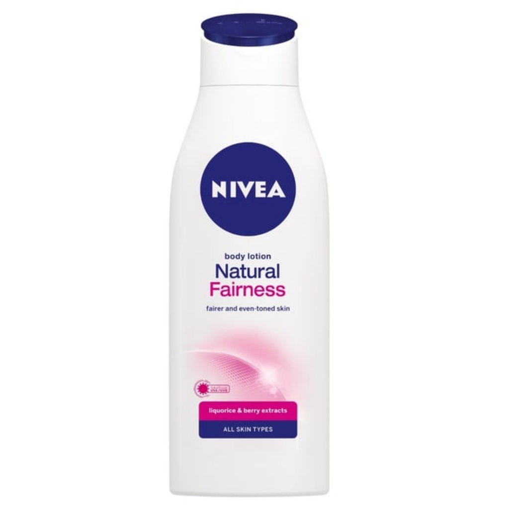 * Nivea Body Lotion Natural Fairness, 250ml