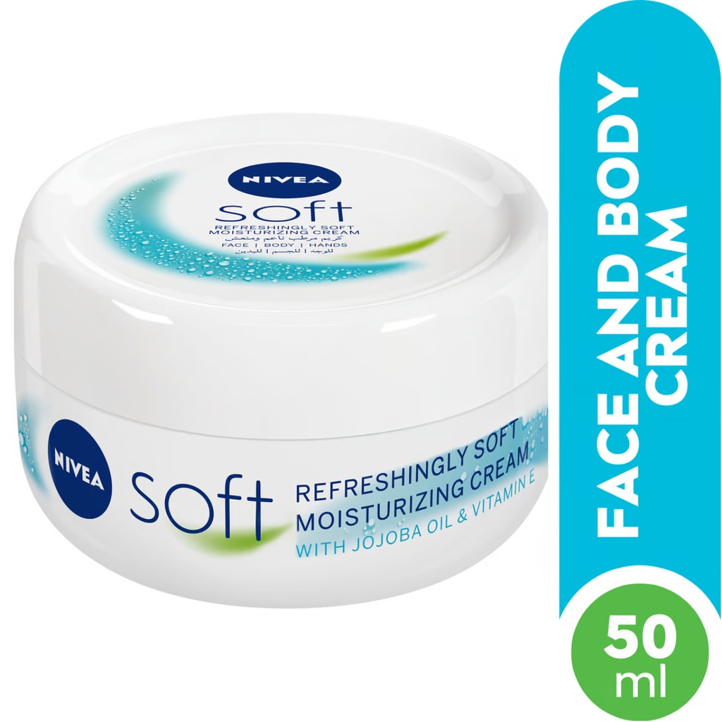 * Nivea  Soft Refreshingly Cream, 50ml