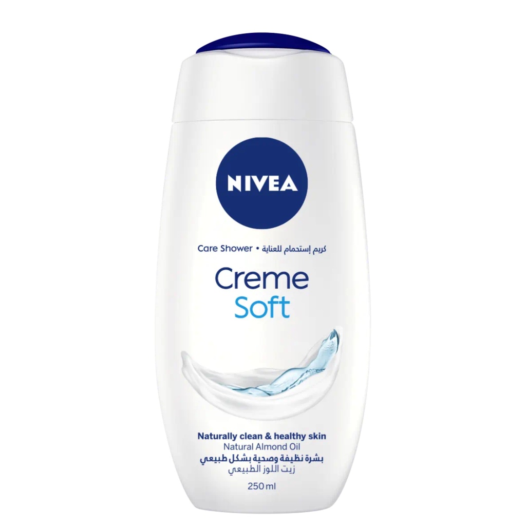 * Nivea Shower Gel Creme Soft, 250ml