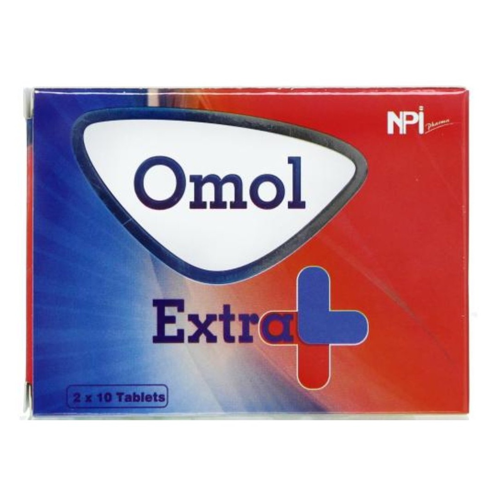 Omol Extra Tablets, 20's