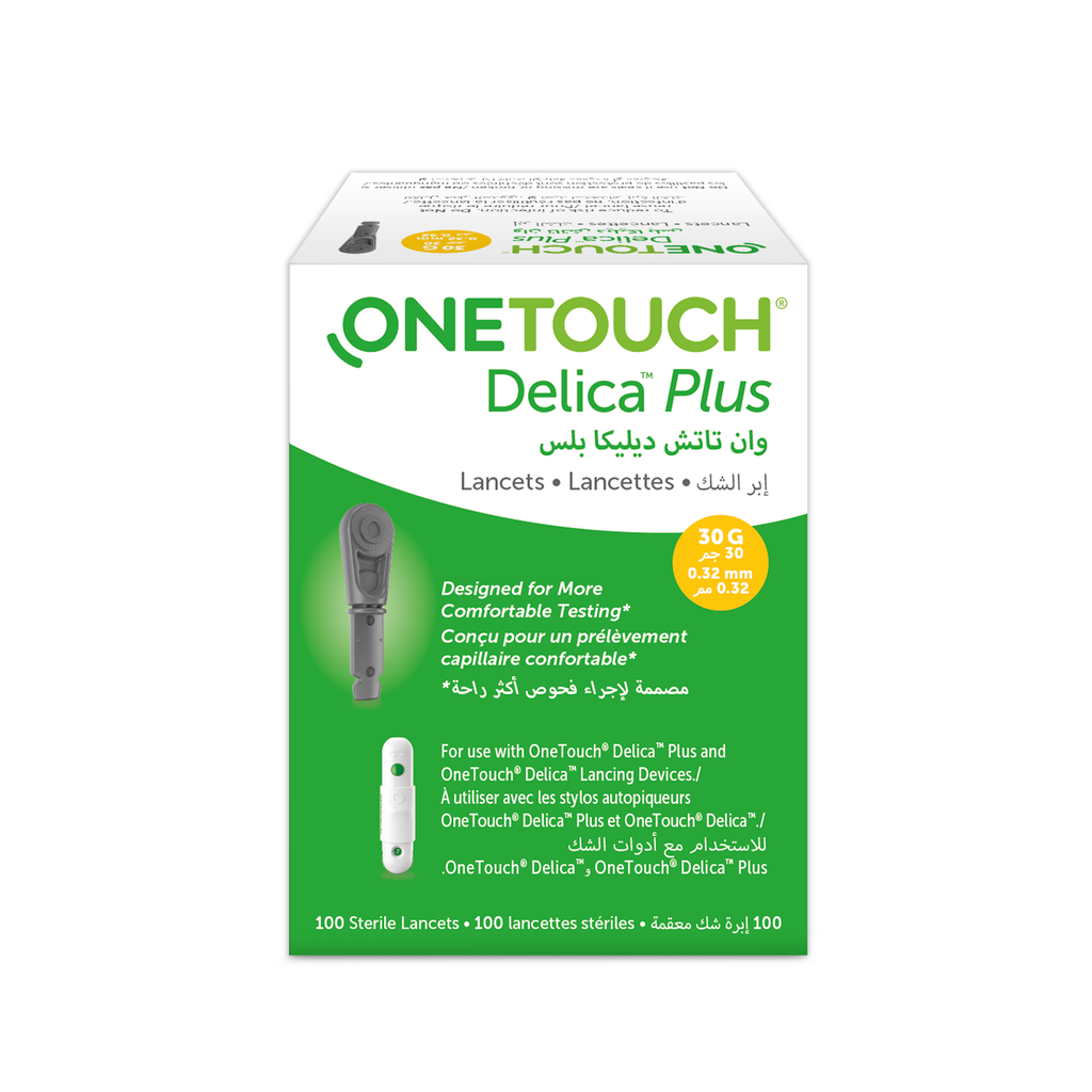 * One Touch Delica Plus Lancets 100's 