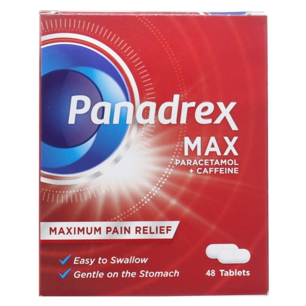 Panadrex Max Tablets, 48's