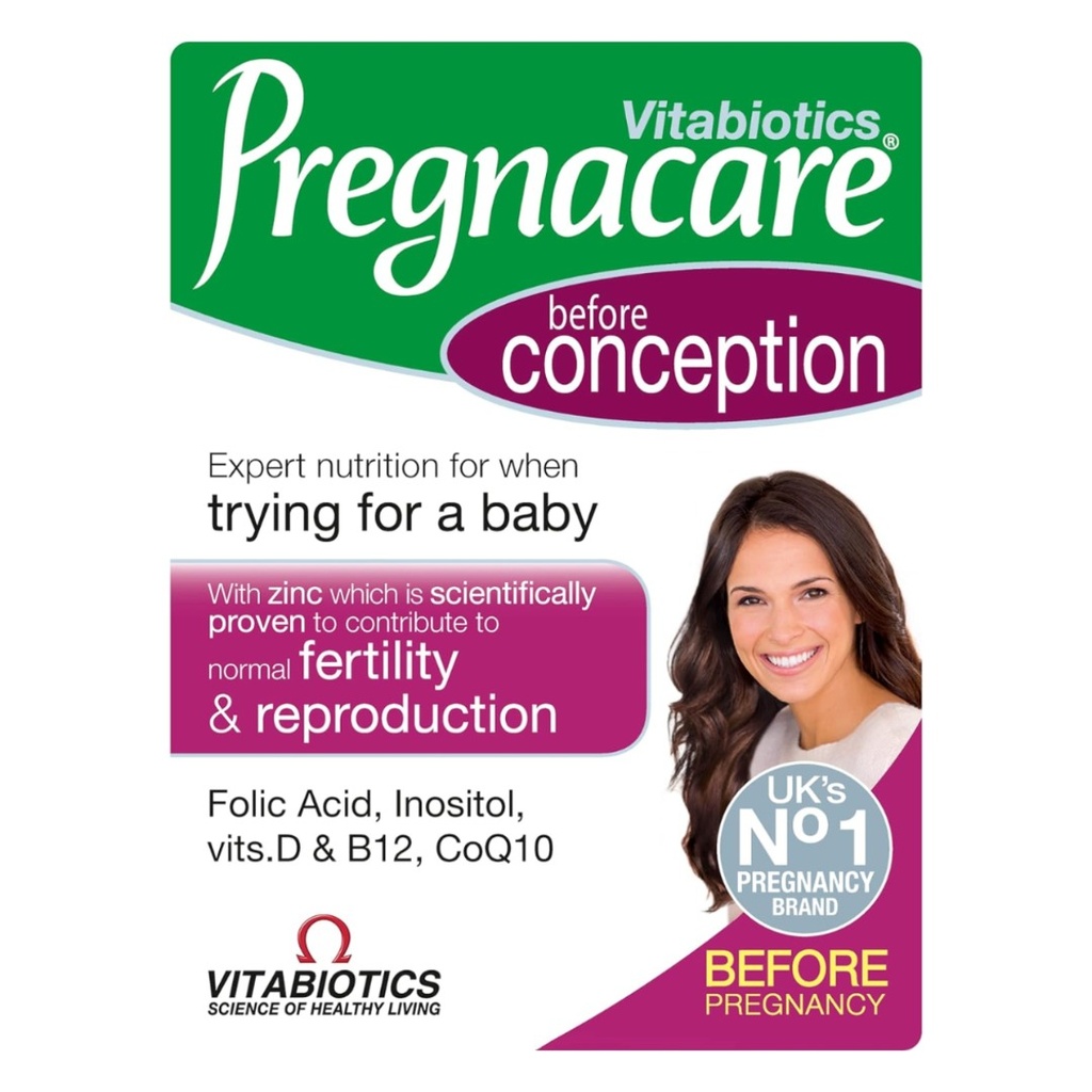 فبتابايوتكس بريجناكير كونسبشن اقراص، 30 قرص