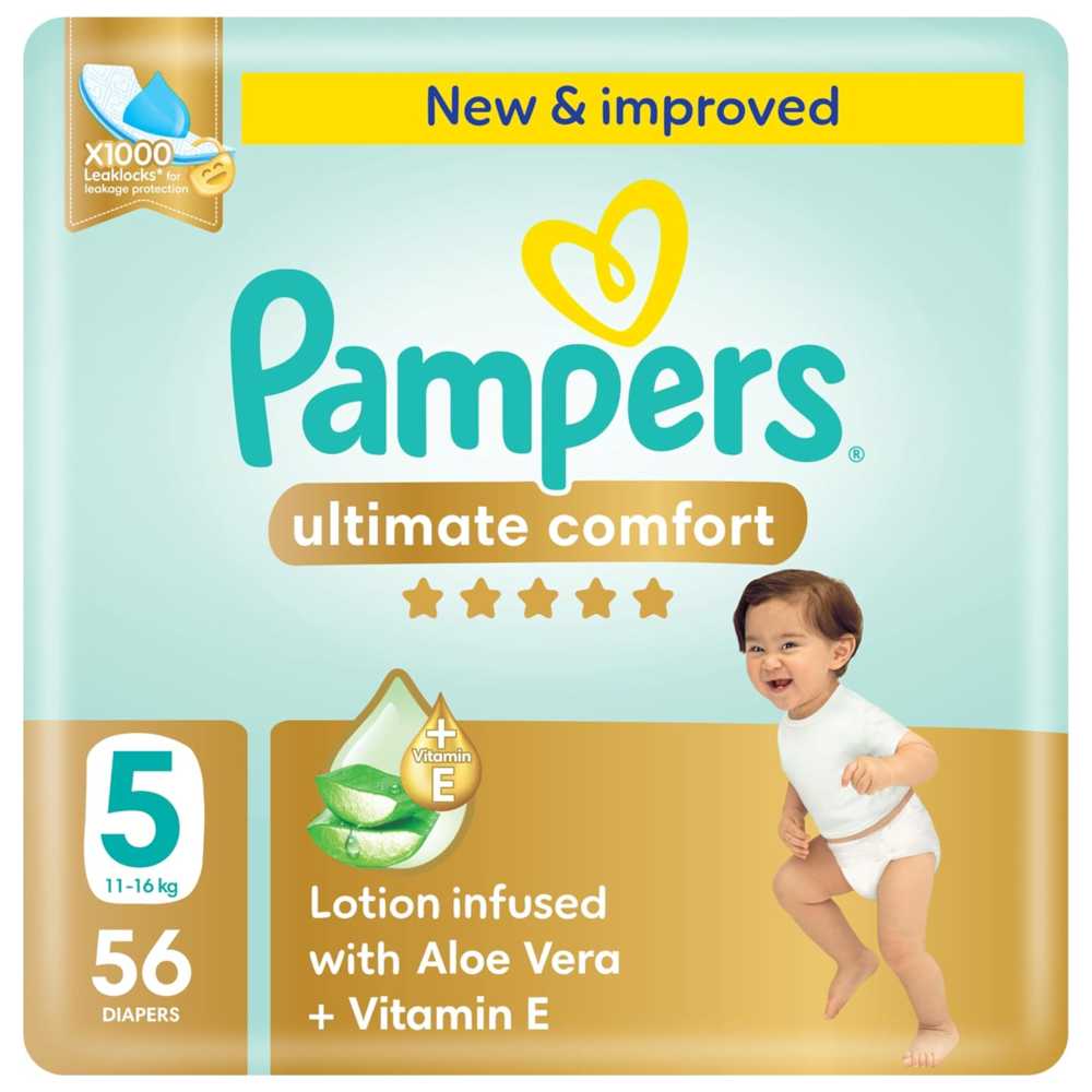 Pampers Premium Care Giant Pack Size 5, 56's