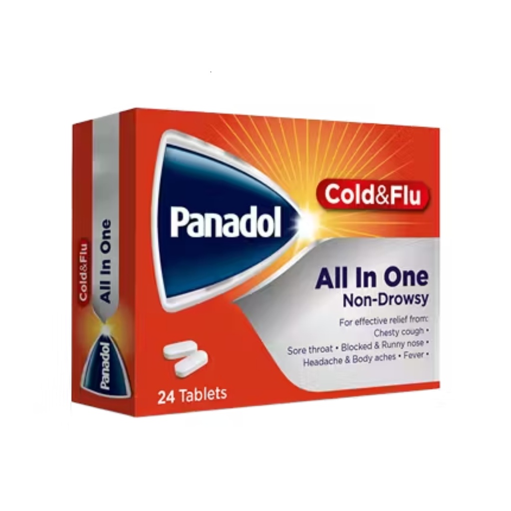 بنادول كولد اند فلو - الكل في واحد، ٢٤ قرص
