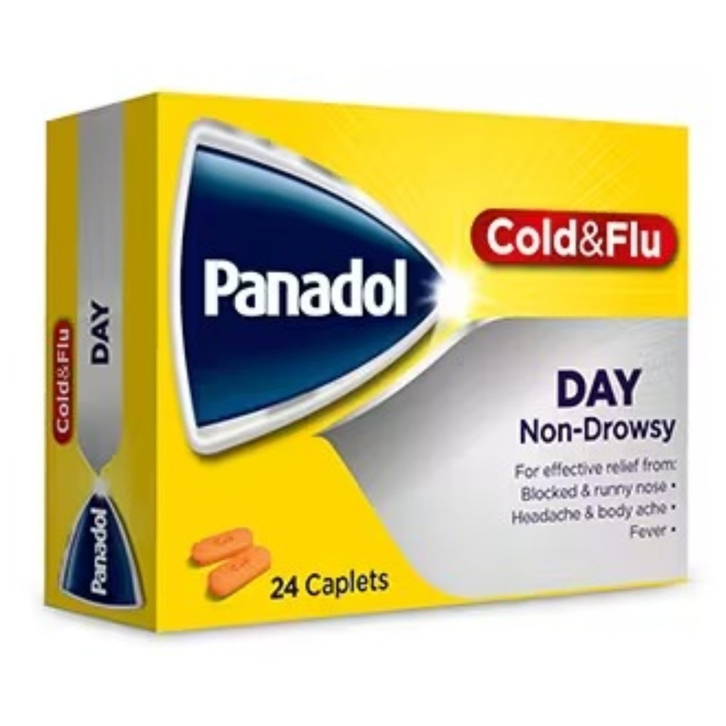 Panadol Cold & Flu Day Tablets, 24's