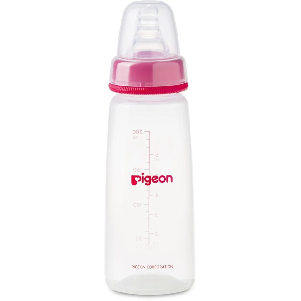 *Pigeon Plastic Nursing Bottle, 200ml