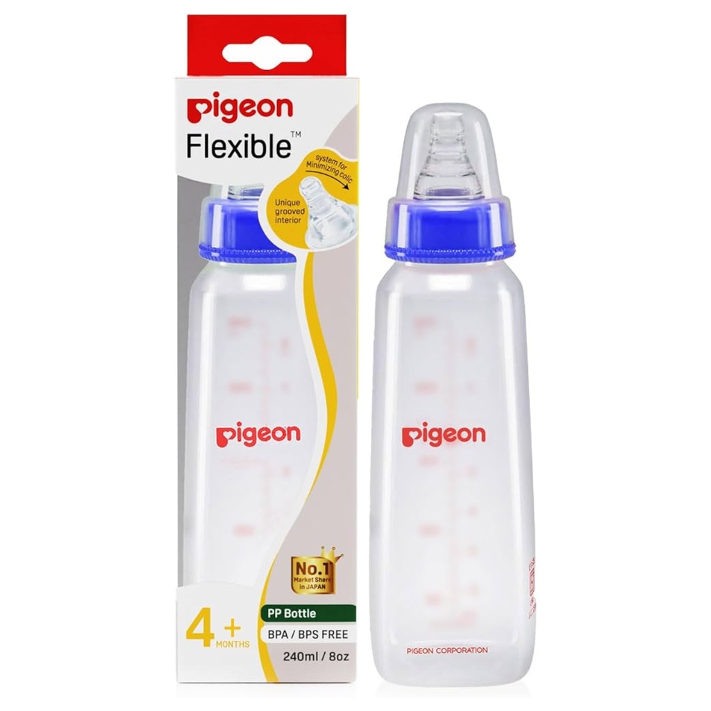 Pigeon Plastic Nursing Bottle, 240ml