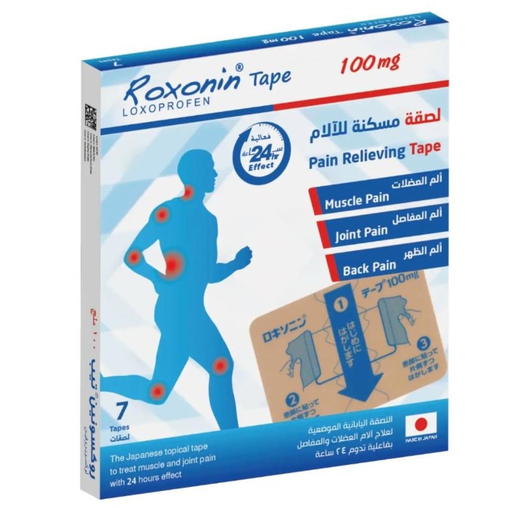 Roxonin 100mg Patches, 7's