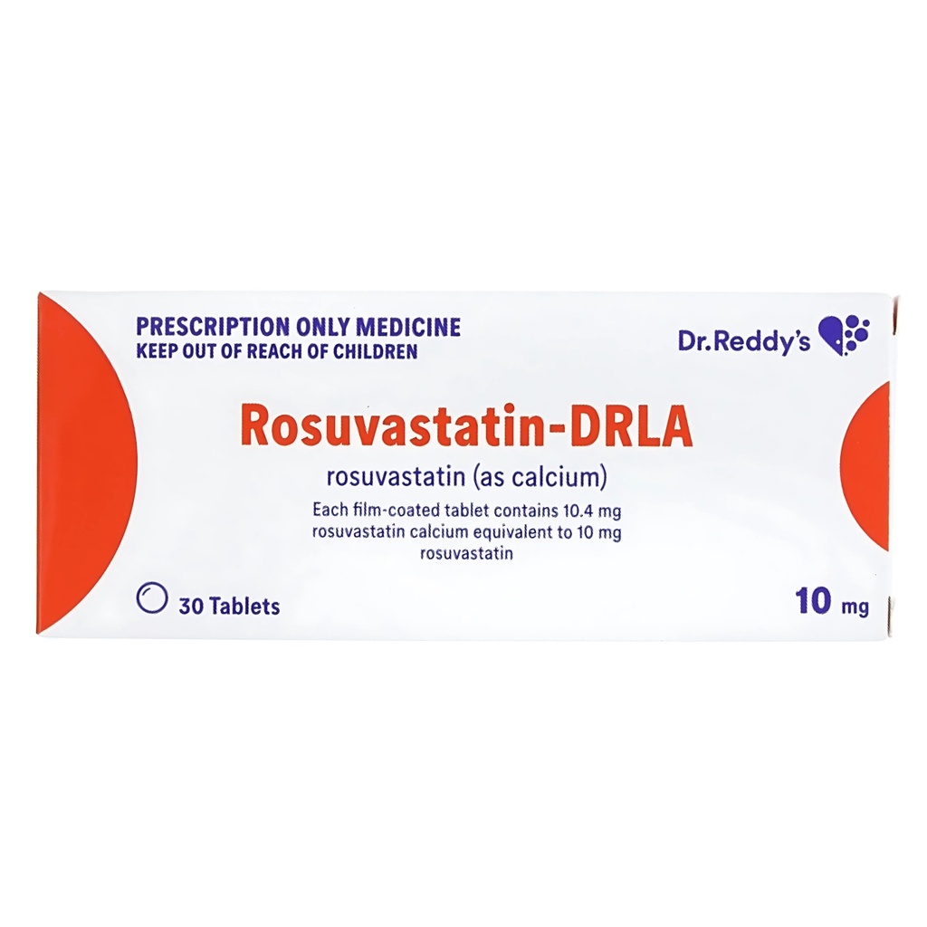 روزوفاستاتين 10 مجم اقراص، 30 قرص - DRLA