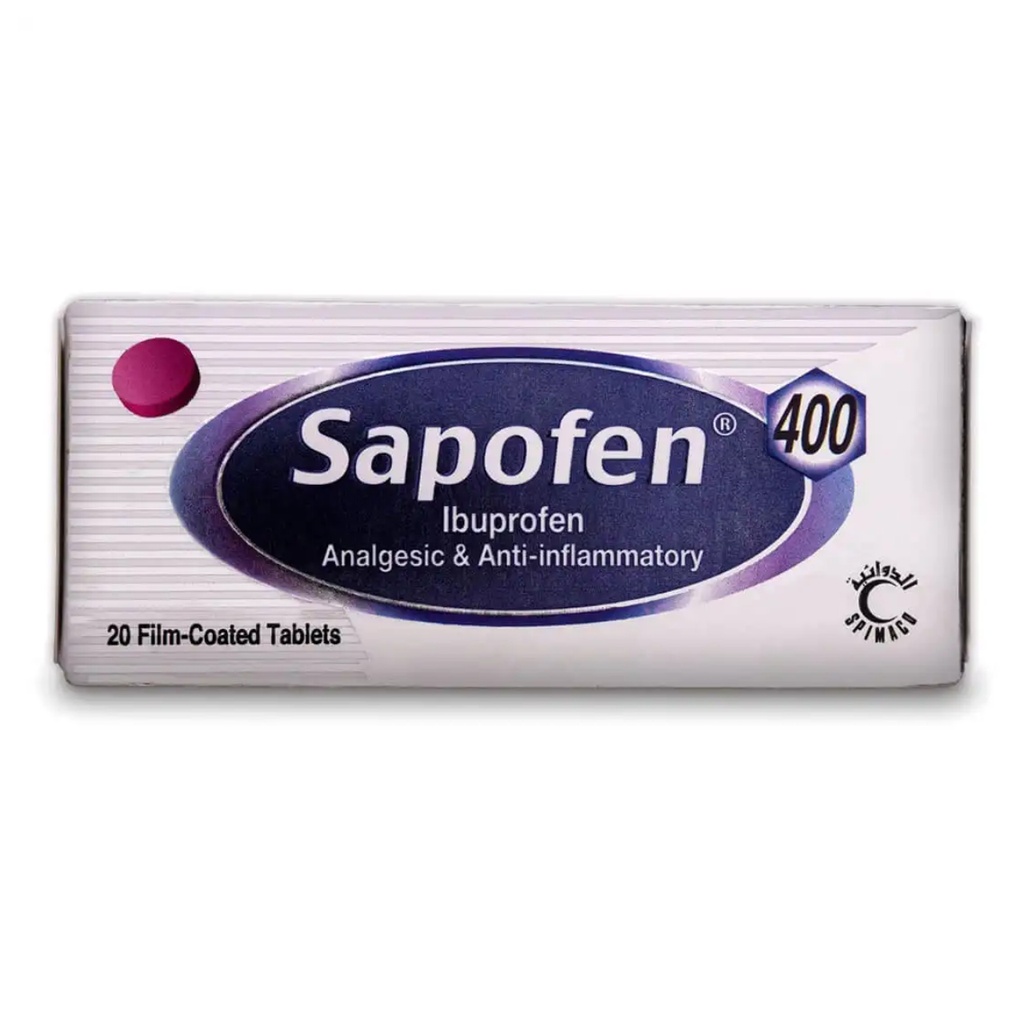 Sapofen 400mg Tablets, 20's
