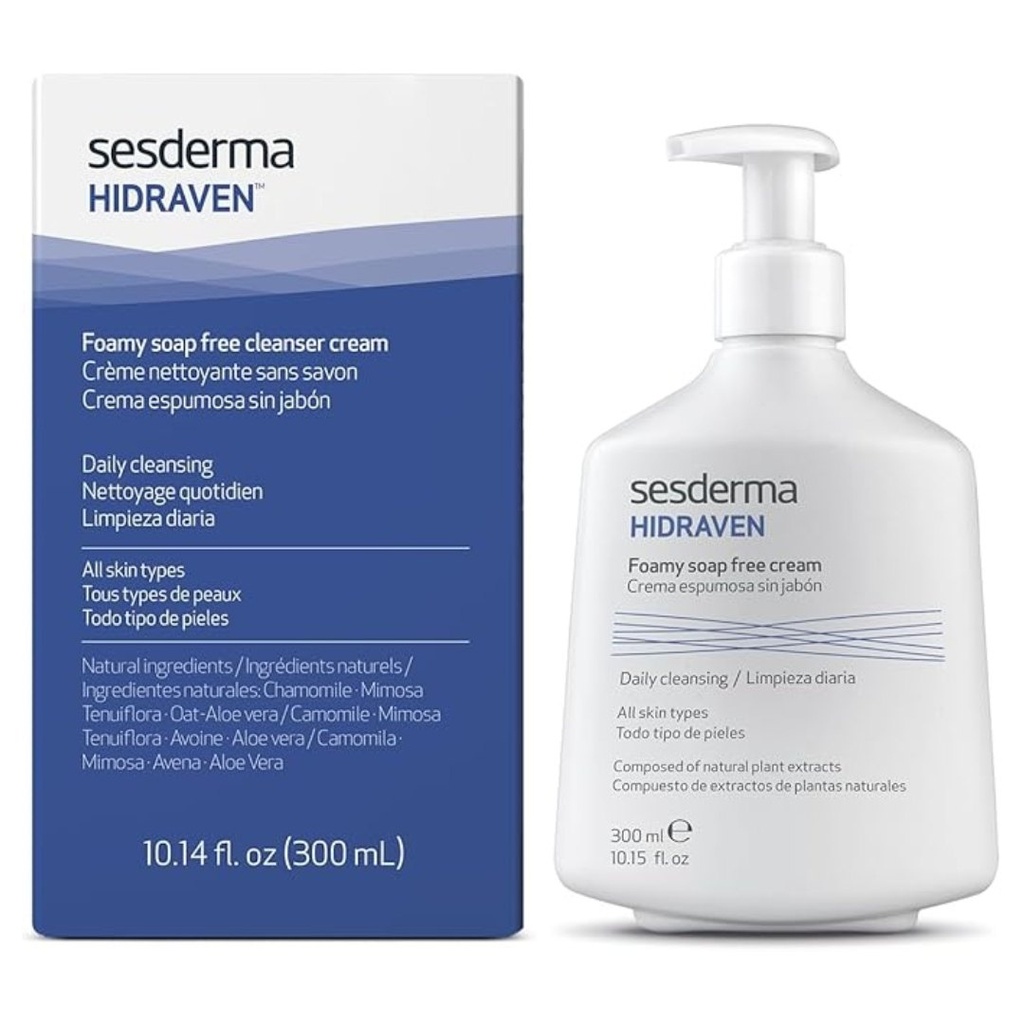 Sesderma Hidraven Foamy Soap-Free Cream, 300ml