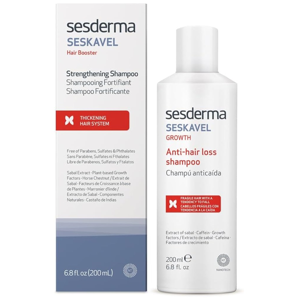 Sesderma Seskavel Anti-Hair Loss Shampoo, 200ml