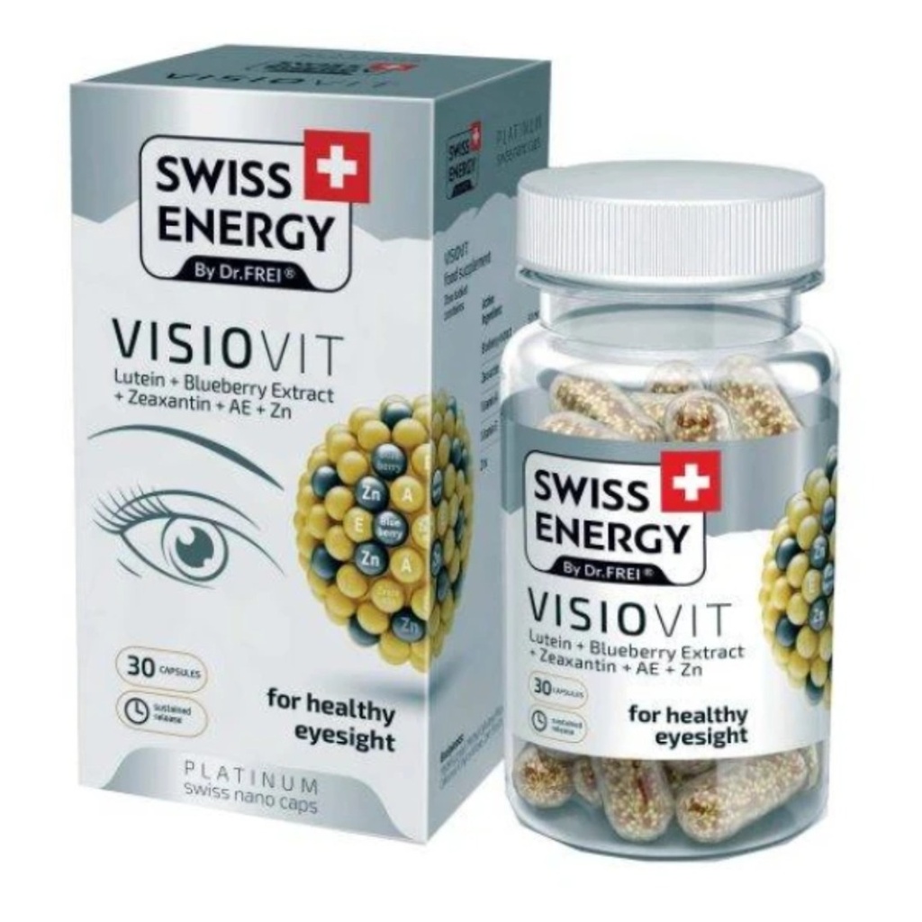 Swiss Energy Visiovit Capsules, 30's