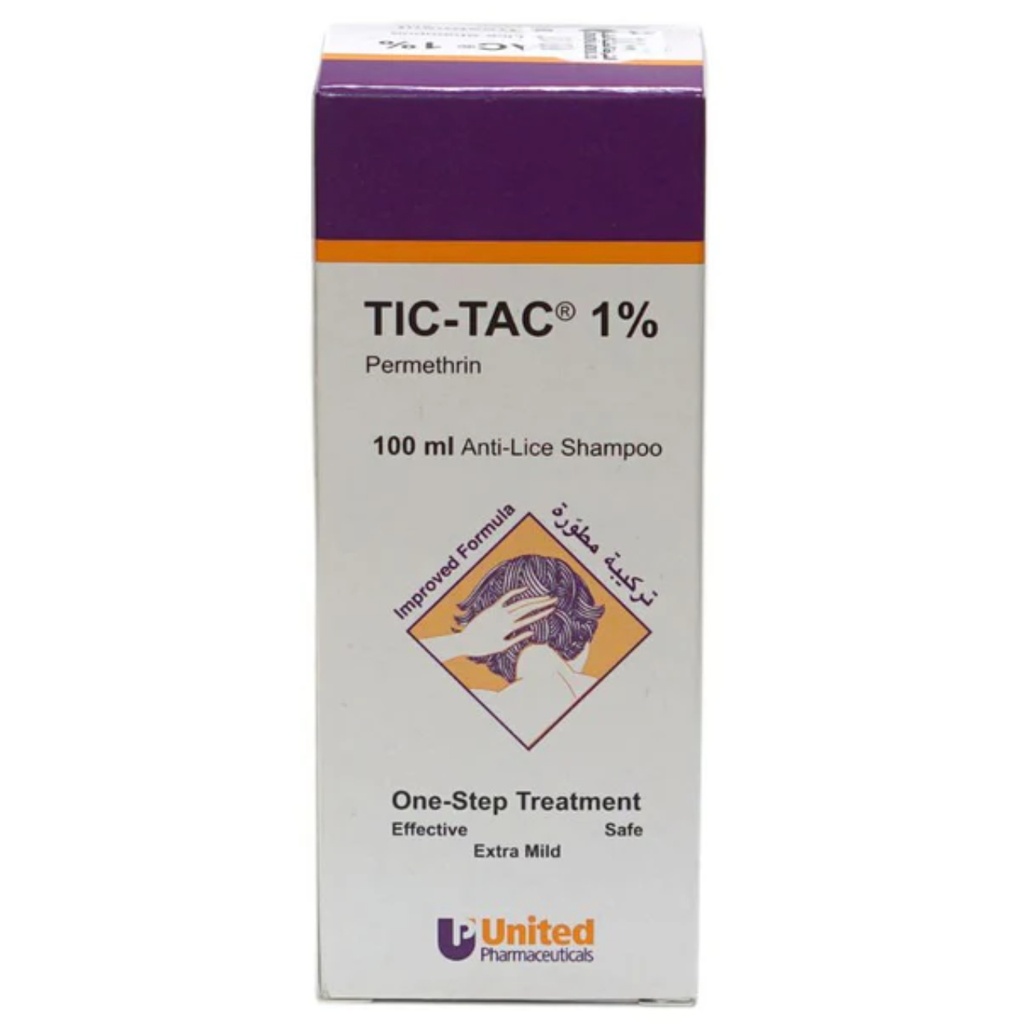 Tic Tac Anti-Lice Shampoo, 100ml