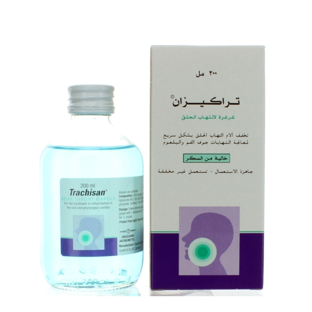 Trachisan Sore Throat Gargle, 200ml
