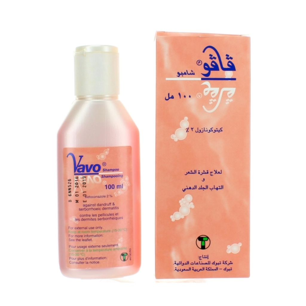 Vavo Dandruff Shampoo, 100 ml