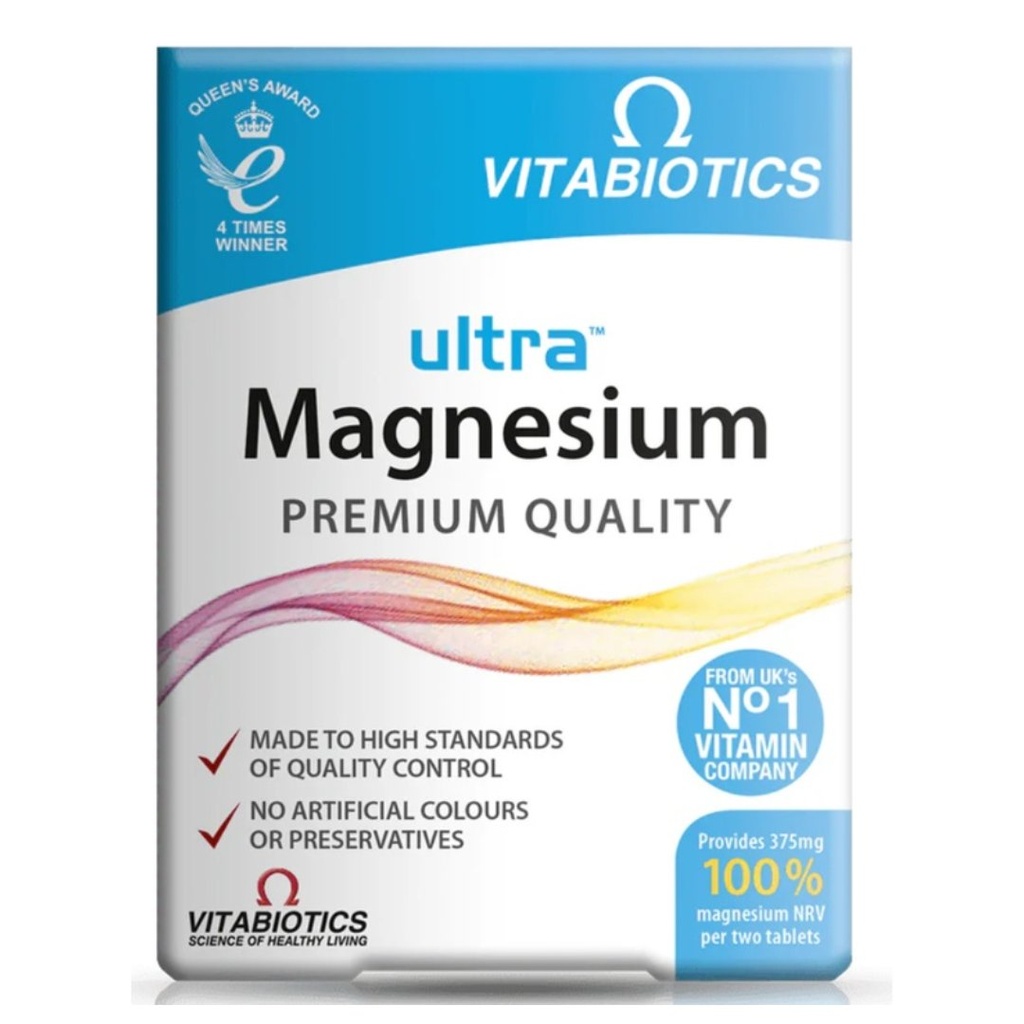 * Vitabiotics Ultra Magnesium - 60 Tablets