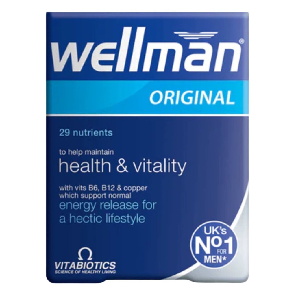 Vitabiotics Wellman Capsules, 30's
