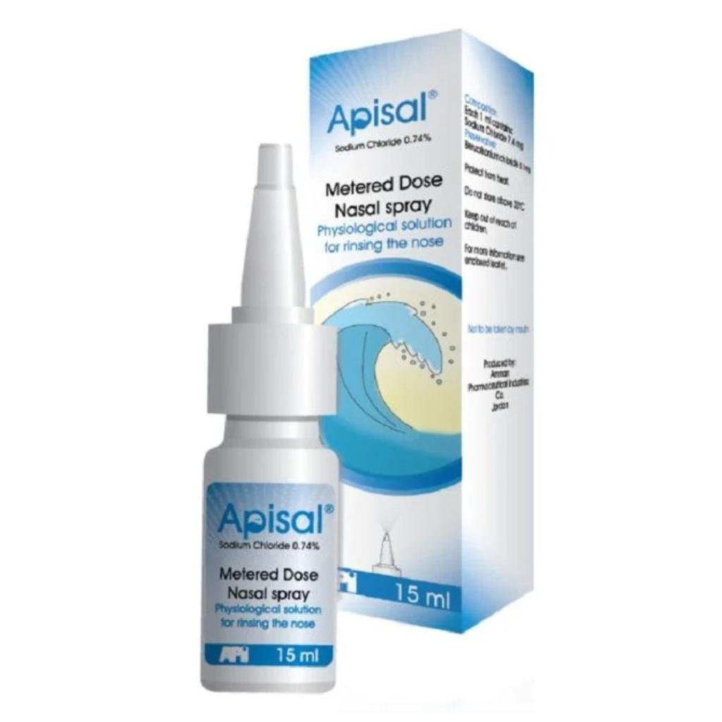 Apisal Metered Dose Nasal Spray, 15ml