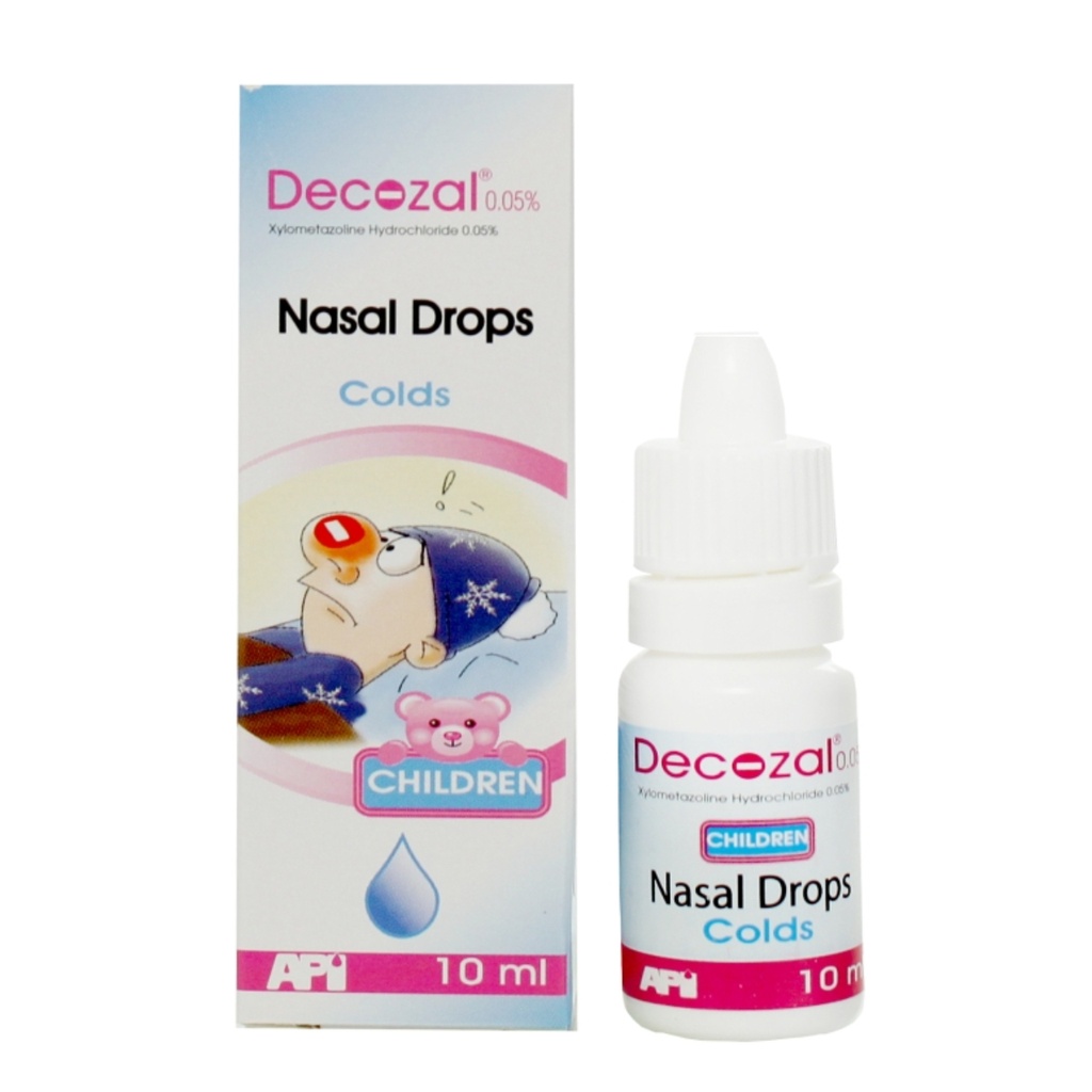Decozal 0.05% Children Nasal Drops, 10ml