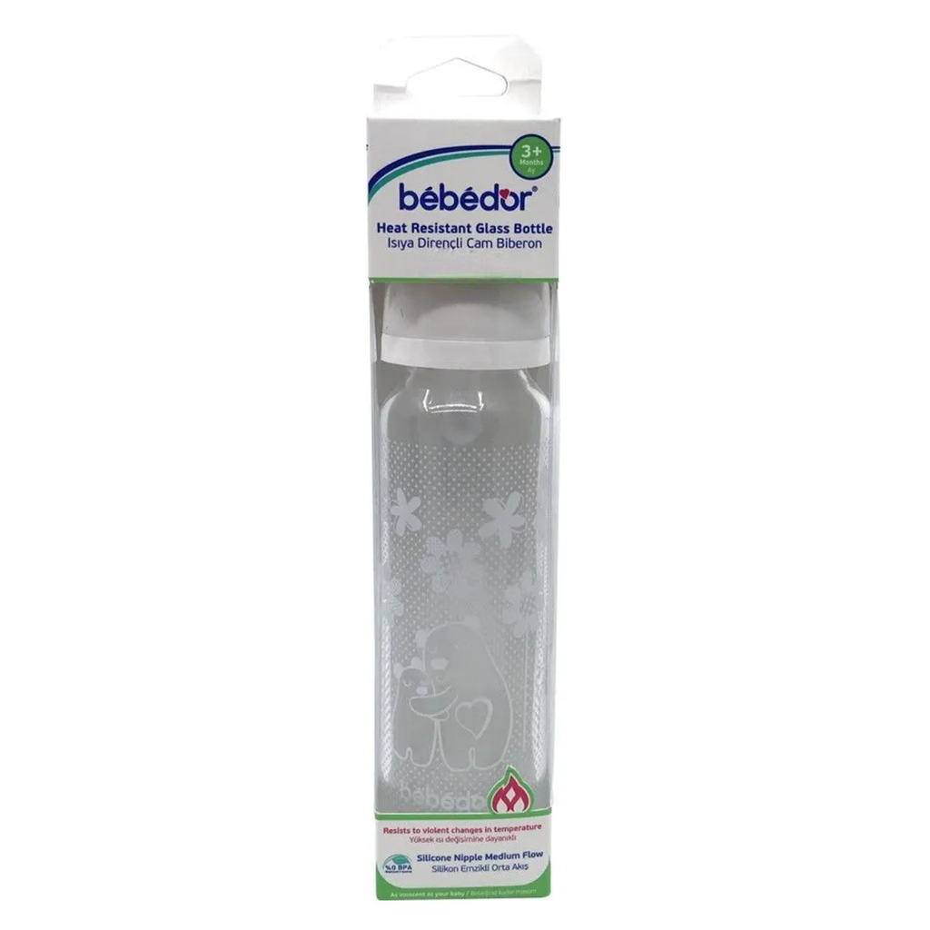 Bebedor Heat Resistant Glass Bottle, 250ml - 41302