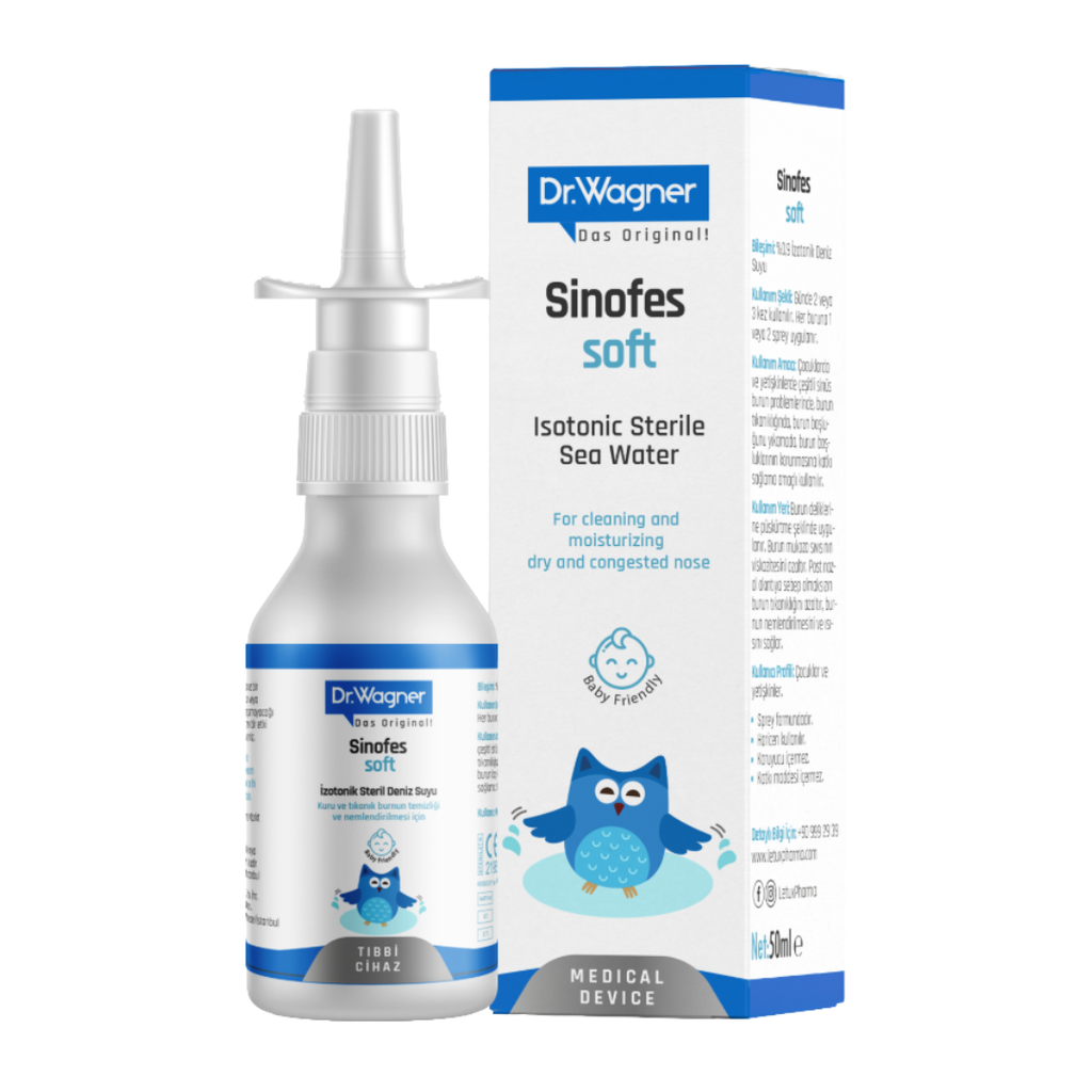 * Dr. Wagner Sinofes Soft Baby Nasal Spray, 50ml
