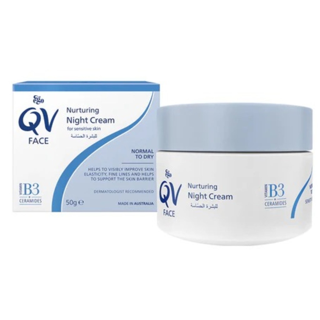 QV Face Nurturing Night Cream, 50g - NEW