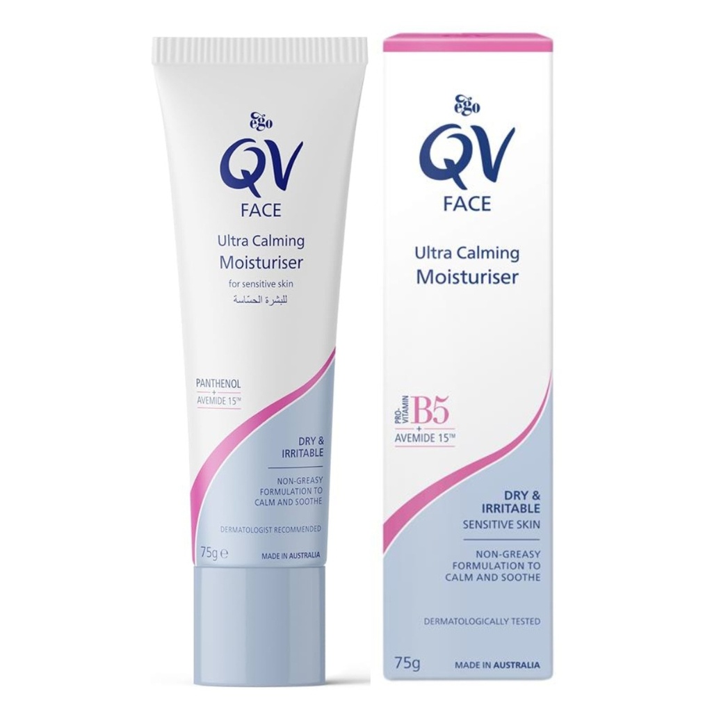 كيوفي مرطب و مهدئ لبشرة الوجه، 75جم