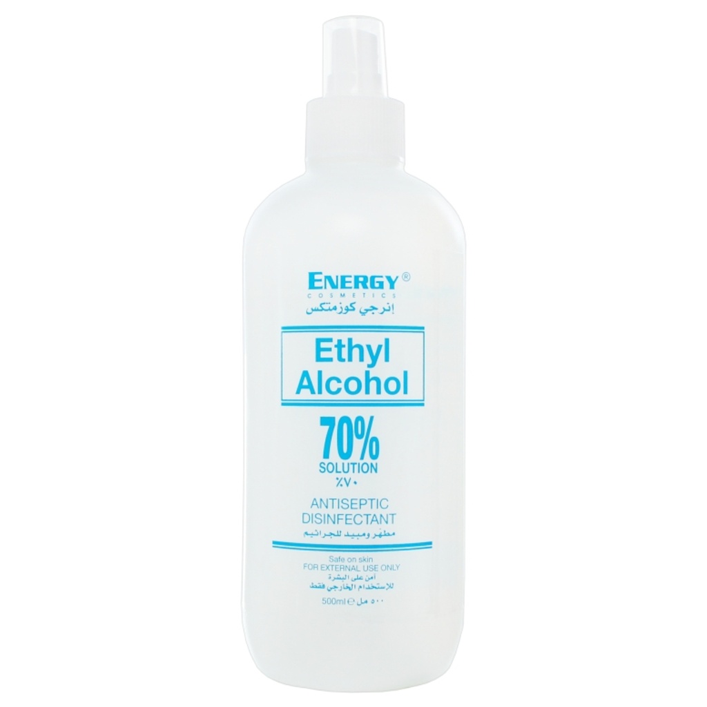 Energy Cosmetics Ethyl Alcohol, 500ml