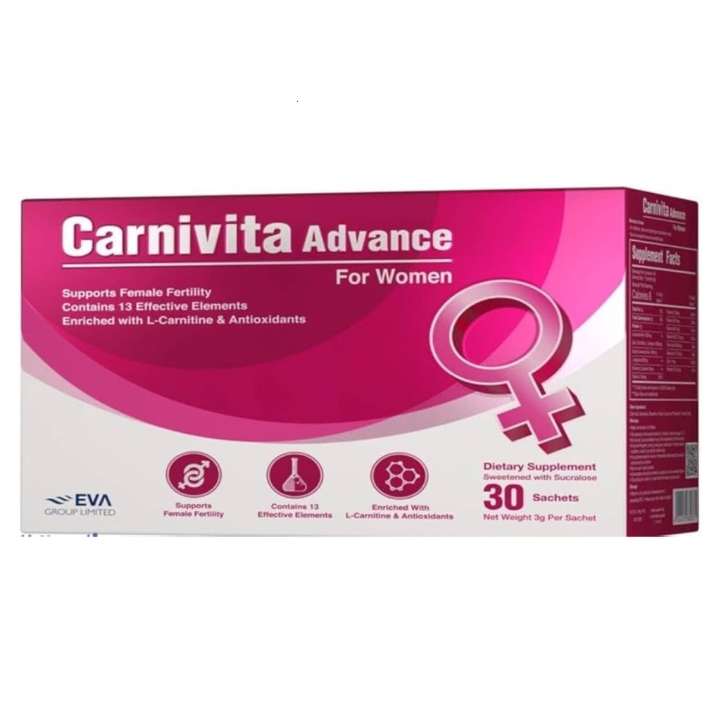 Carnivita Advanced For Women Sachets, 30's