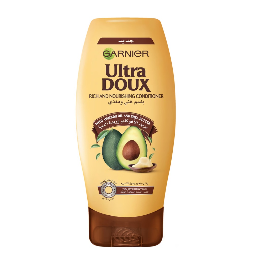Garnier Ultra Doux Avocado Oil & Shea Butter Conditioner, 360ml