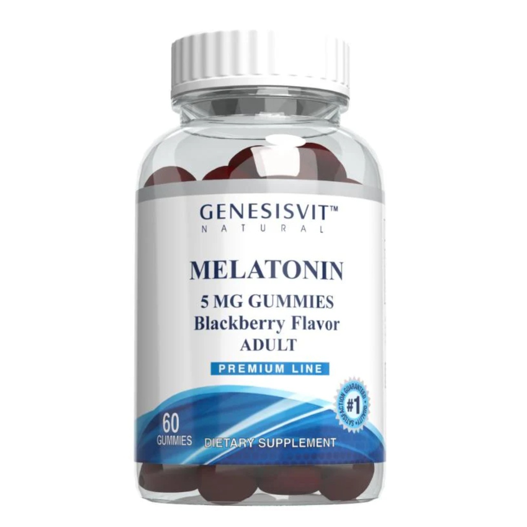 * Genesisvit Melatonin 5mg Gummies, 60's