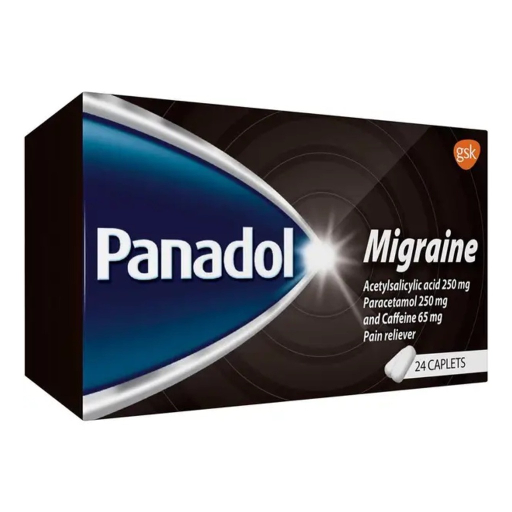 Panadol Migraine Caplets, 24's