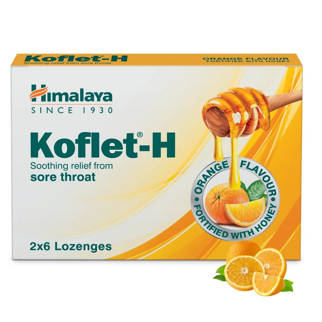 * Himalaya Koflet-H Orange Lozenges, 12's