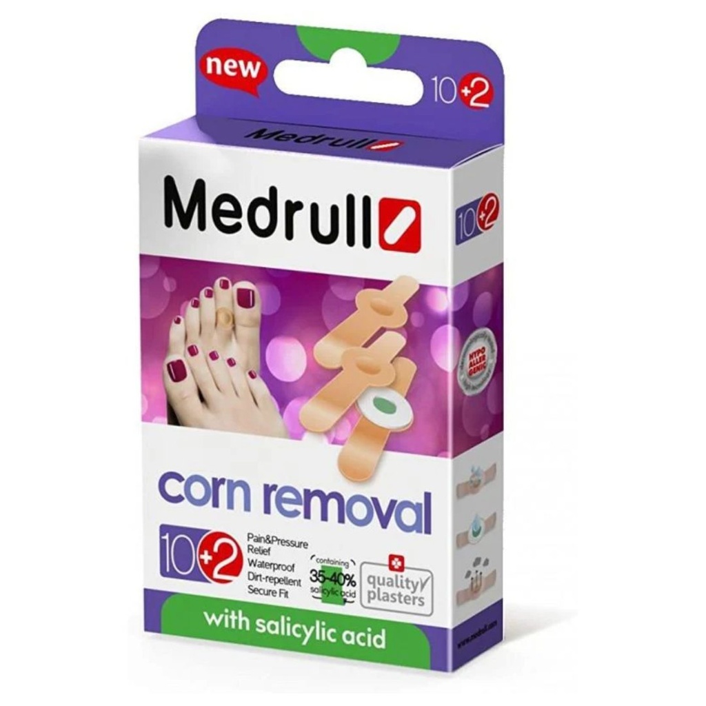 Medrull Corn Removal Plaster, 12's