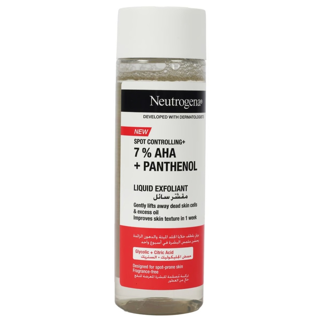 *Neutrogena Spot Controlling+ Liquid Exfoliant, 125ml