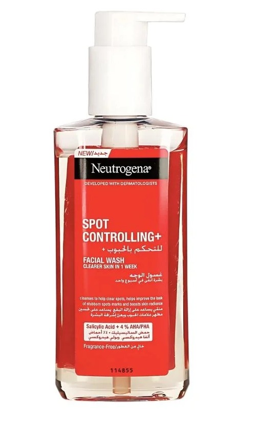 Neutrogena Spot Controlling+ Facial Wash, 200ml