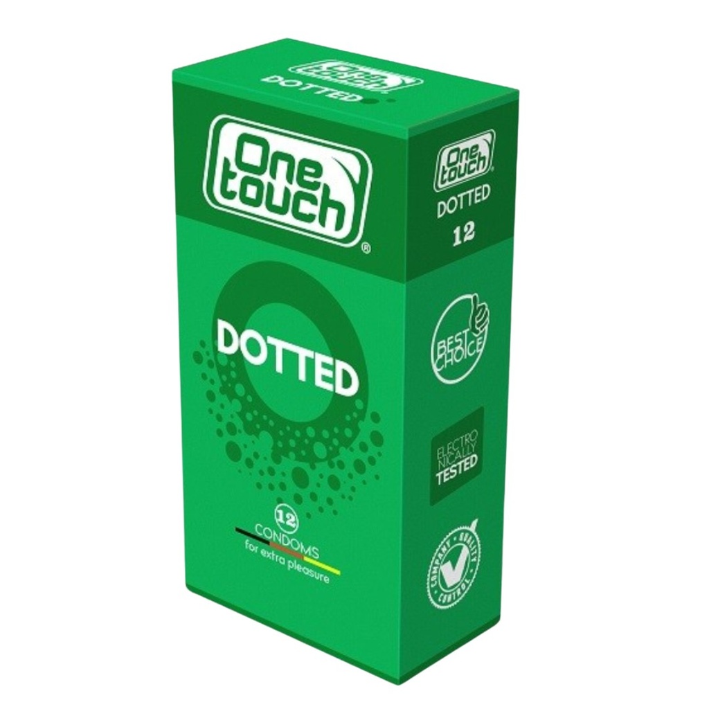 One Touch Dotted Condom, 12's