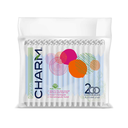 Sanita Charm Cotton Buds Zip Lock Bag, 200's