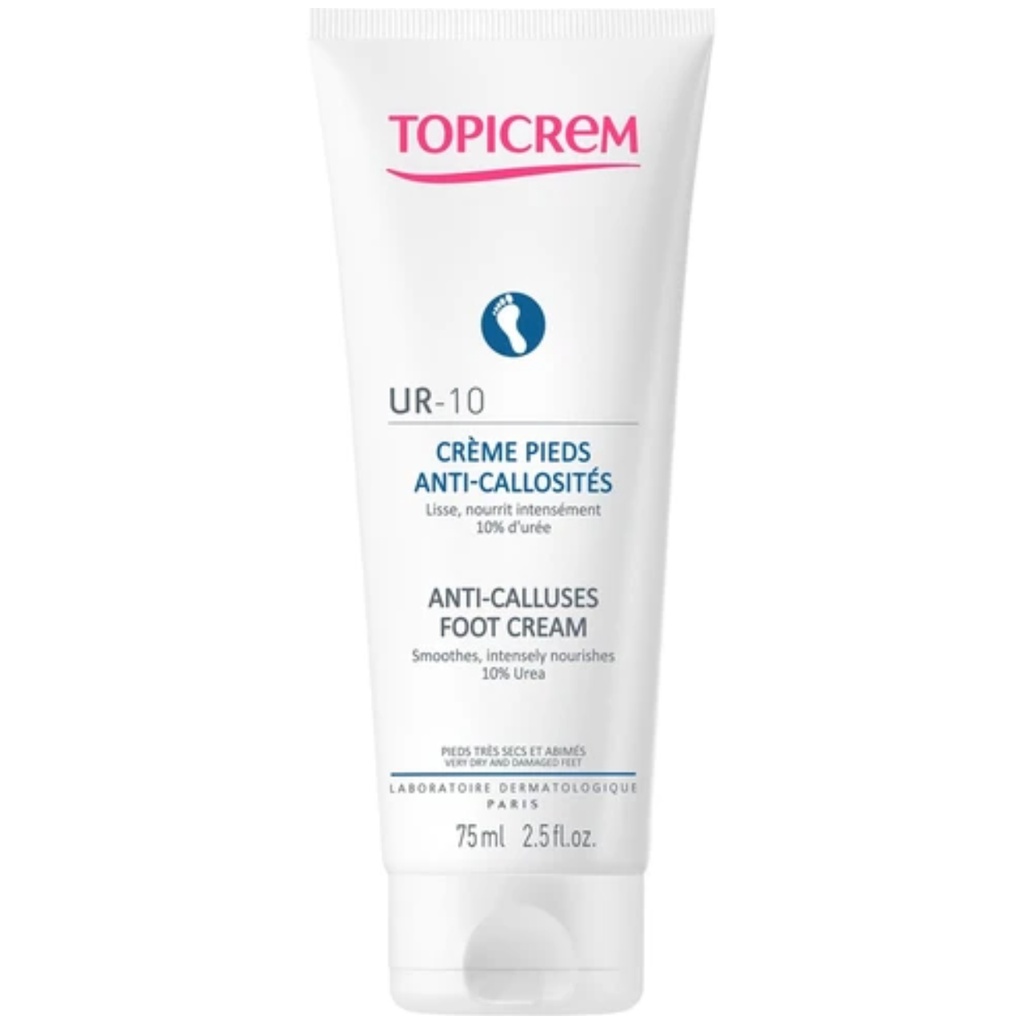 Topicrem UR10 Anti-Calluses Foot Cream, 75ml