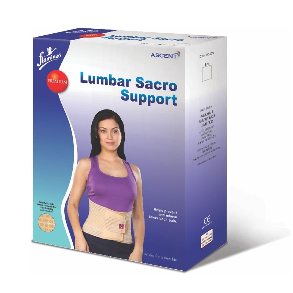 * Flamingo Lumbar Sacro Support (Premium) XL - OC2054XL