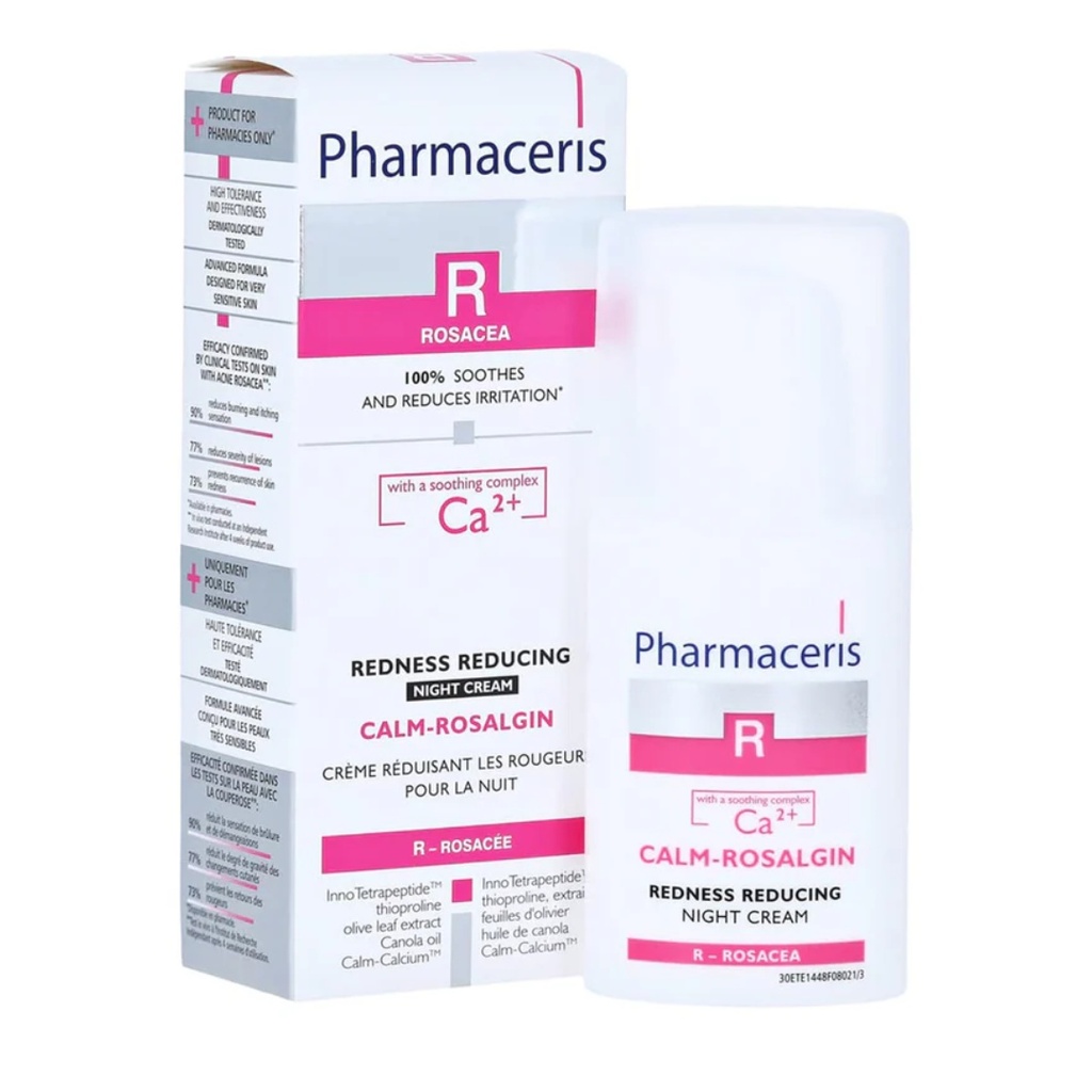 Pharmaceris-R Calm-Rosalgin Redness Reducing Night Cream, 30ml