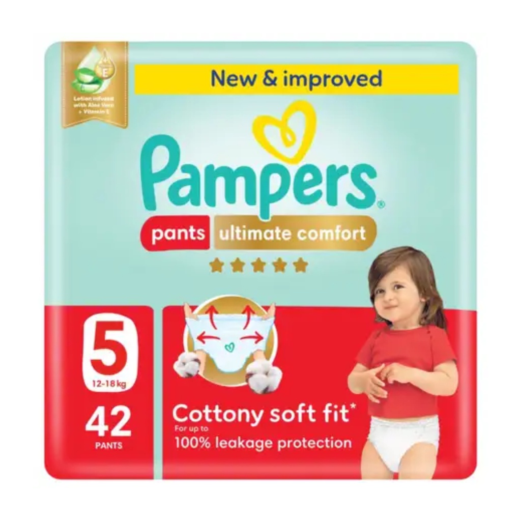 Pampers Premium Care Pants Size 5, 42's - OFFER