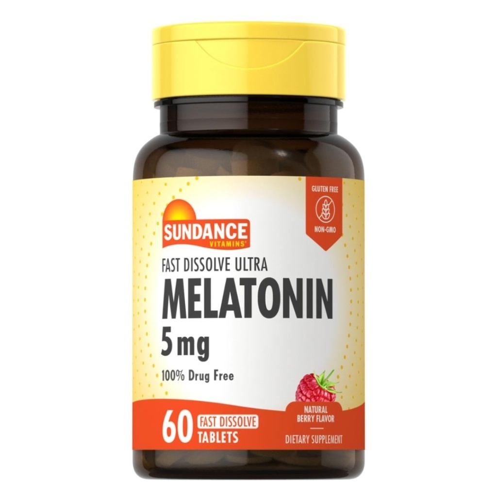* Sundance Melatonin 5mg Fast Dissolve Tablets, 60's 
