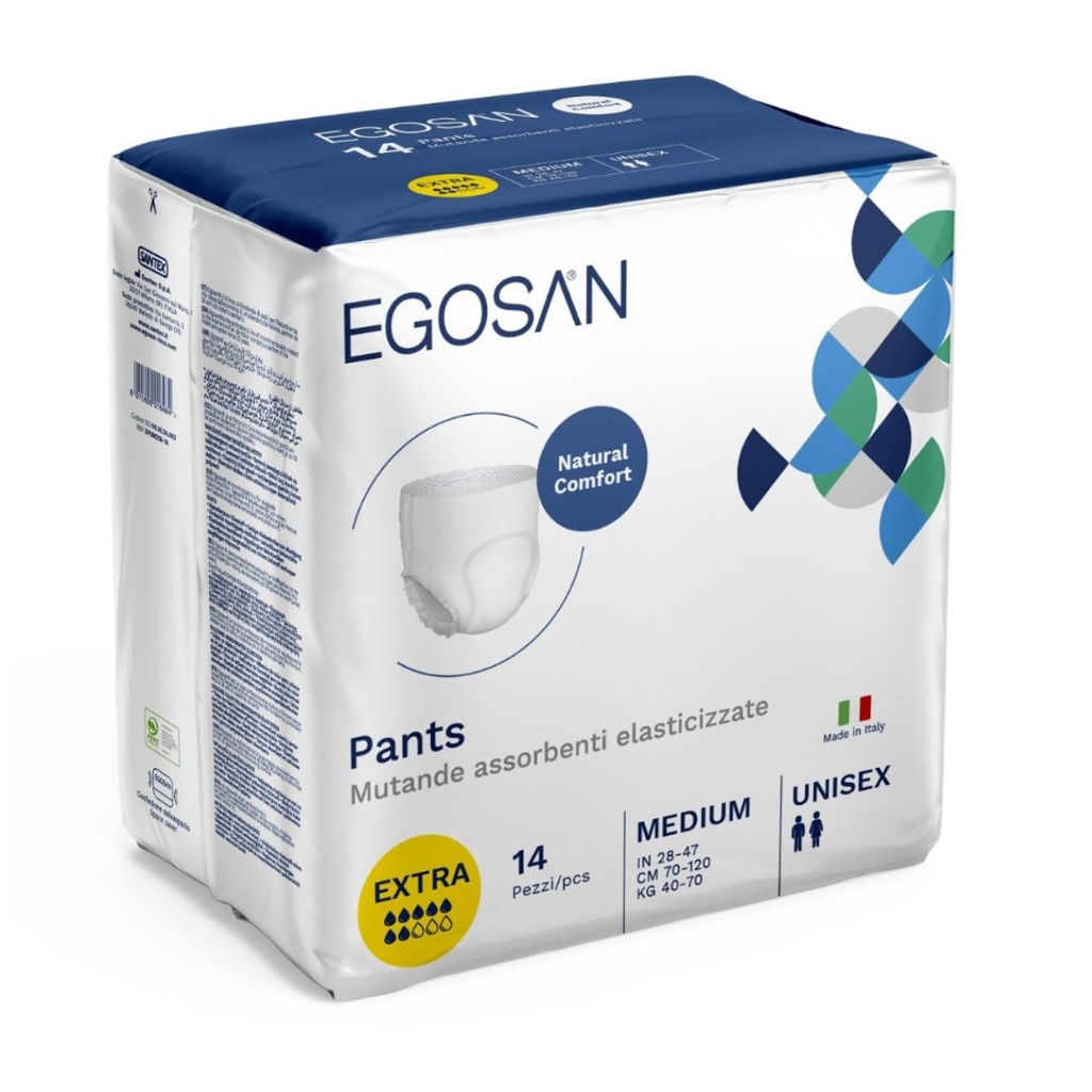 Egosan Natural Comfort (Extra) Pants, 14's - Medium