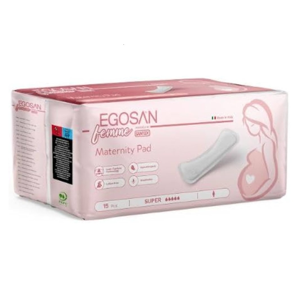 * Egosan Femme Maternity Pads, 15's
