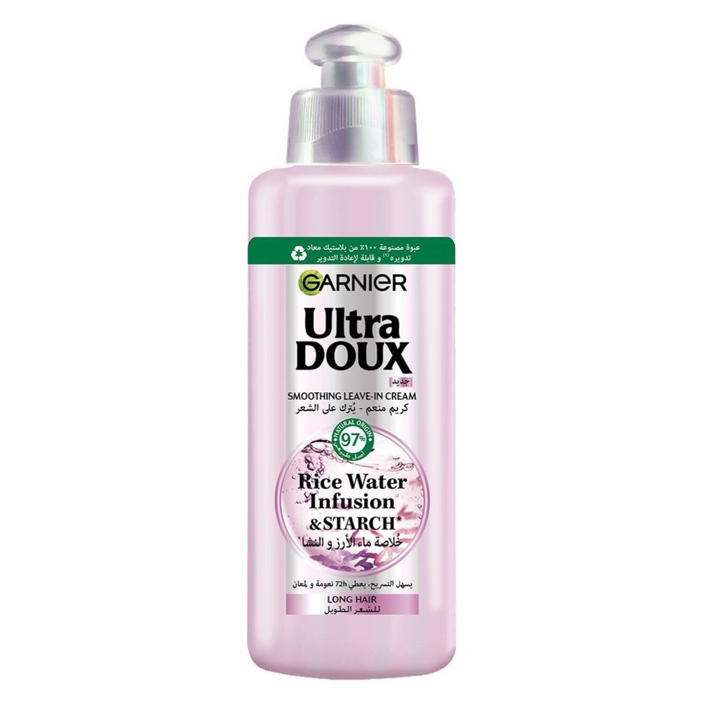 * Garnier Ultra Doux Rice Water Leave in, 200ml