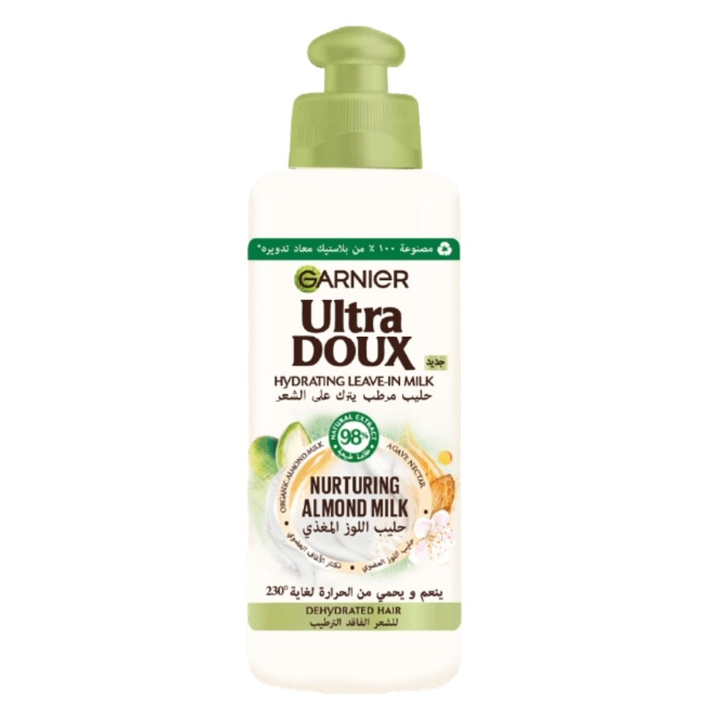 Garnier Ultra Doux Almond Milk Leave in, 200ml