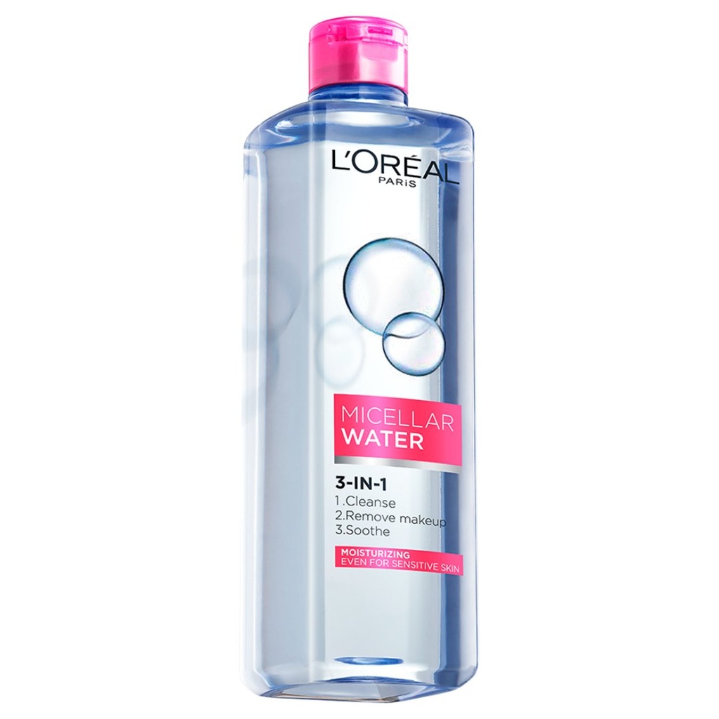 * Loreal 3-In-1 Moisturizing  Micellar Water, 400ml